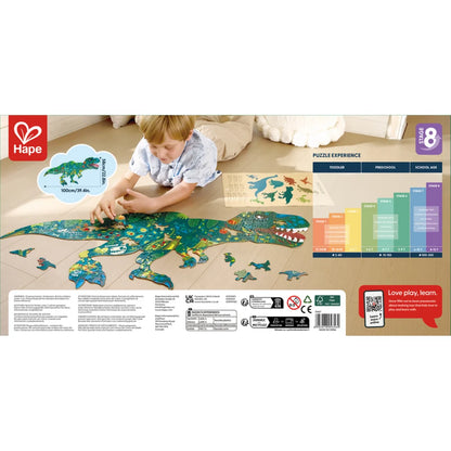 Puzzle Dinosaurio Brillante 200pcs