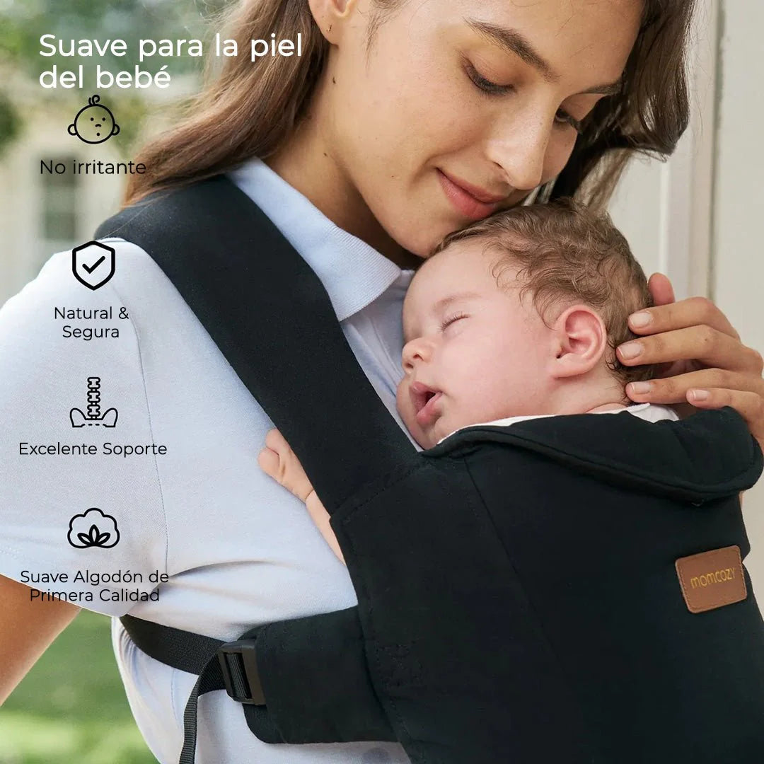 Portabebé Ergonómico WeeSnug Negro