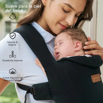 Portabebé Ergonómico WeeSnug Negro