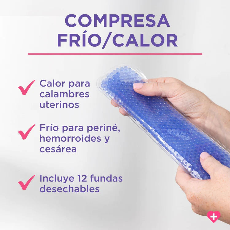 Compresa Frío/Calor para aliviar el dolor Posparto