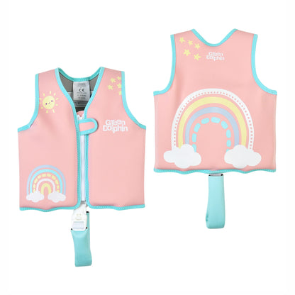 Chaleco Flotador Arcoíris Palorosa 15 a 19 kg