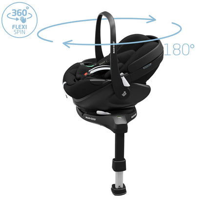 Silla de Auto Huevito Pebble 360 pro + Familyfix 360 Pro