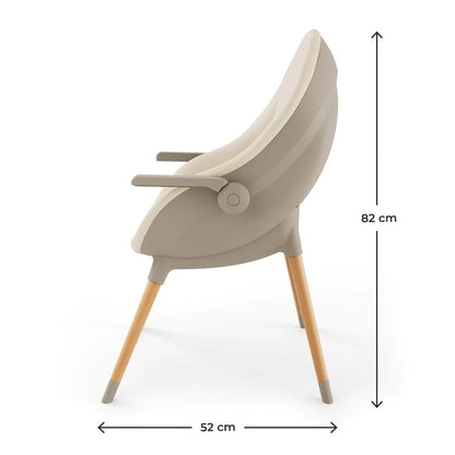 Silla de comer evolutiva 3 en 1 Fini Up Beige