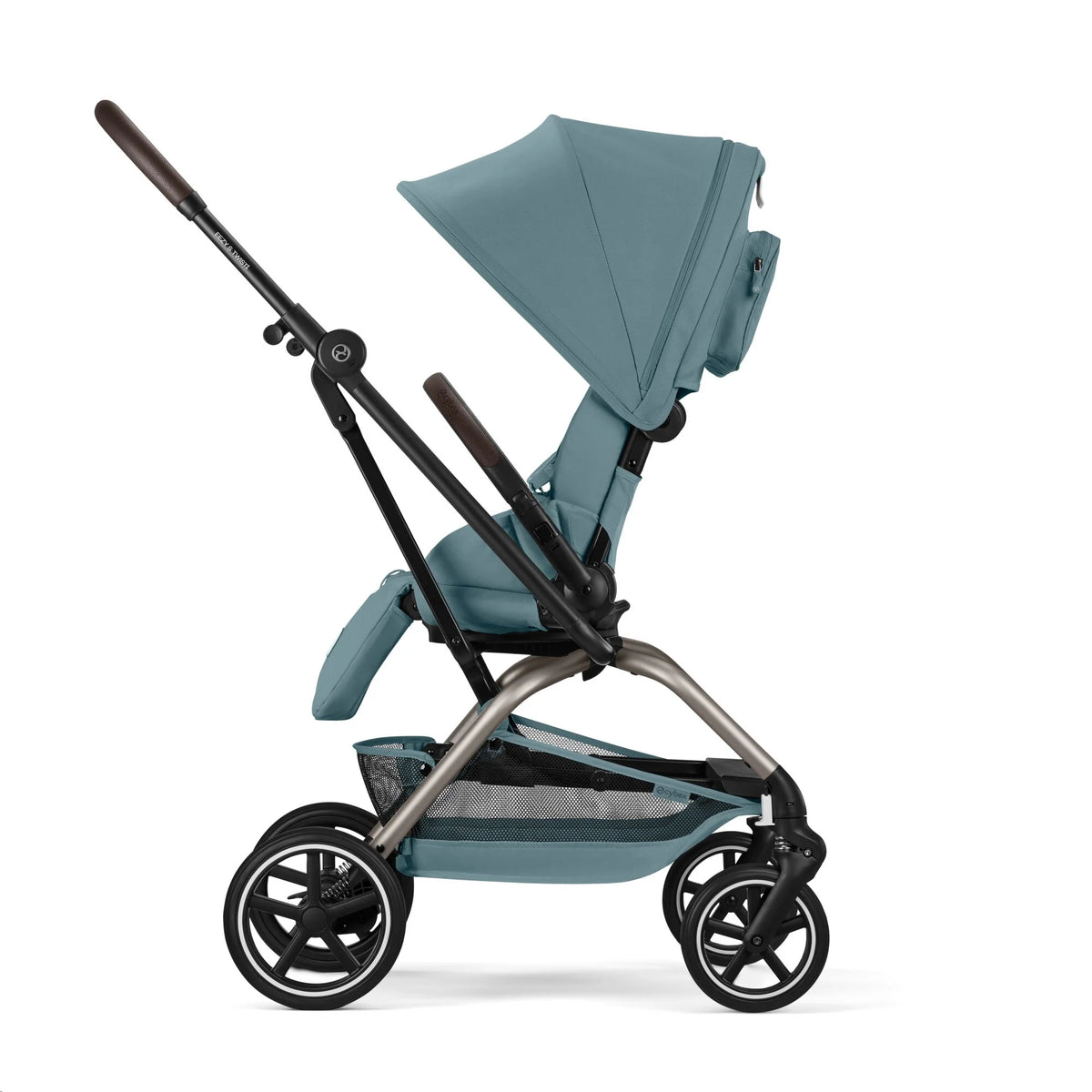 Coche Eezy S Twist +2 360° Stormy Blue TPE