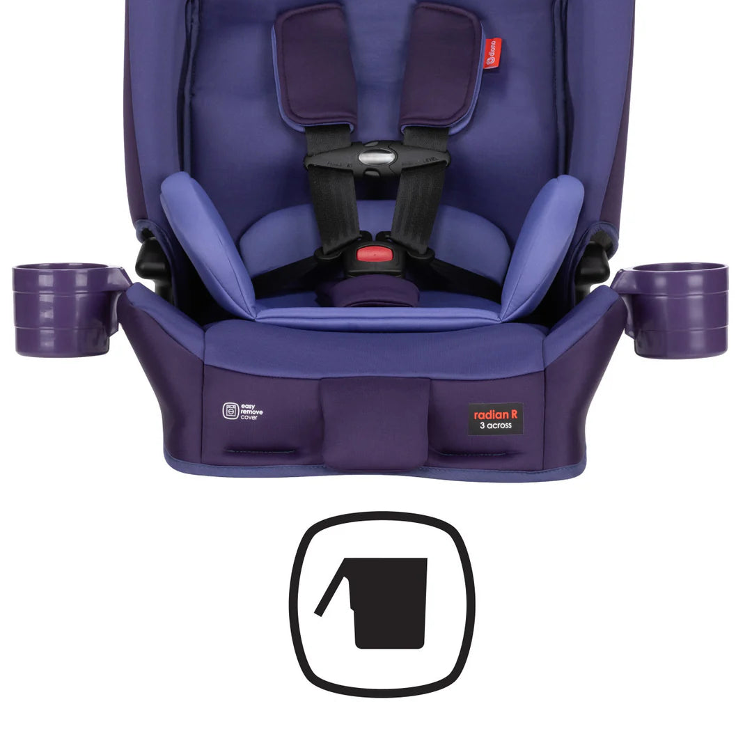 *Silla de Auto Edición Limitada Radian® 3R Morado Silvestre