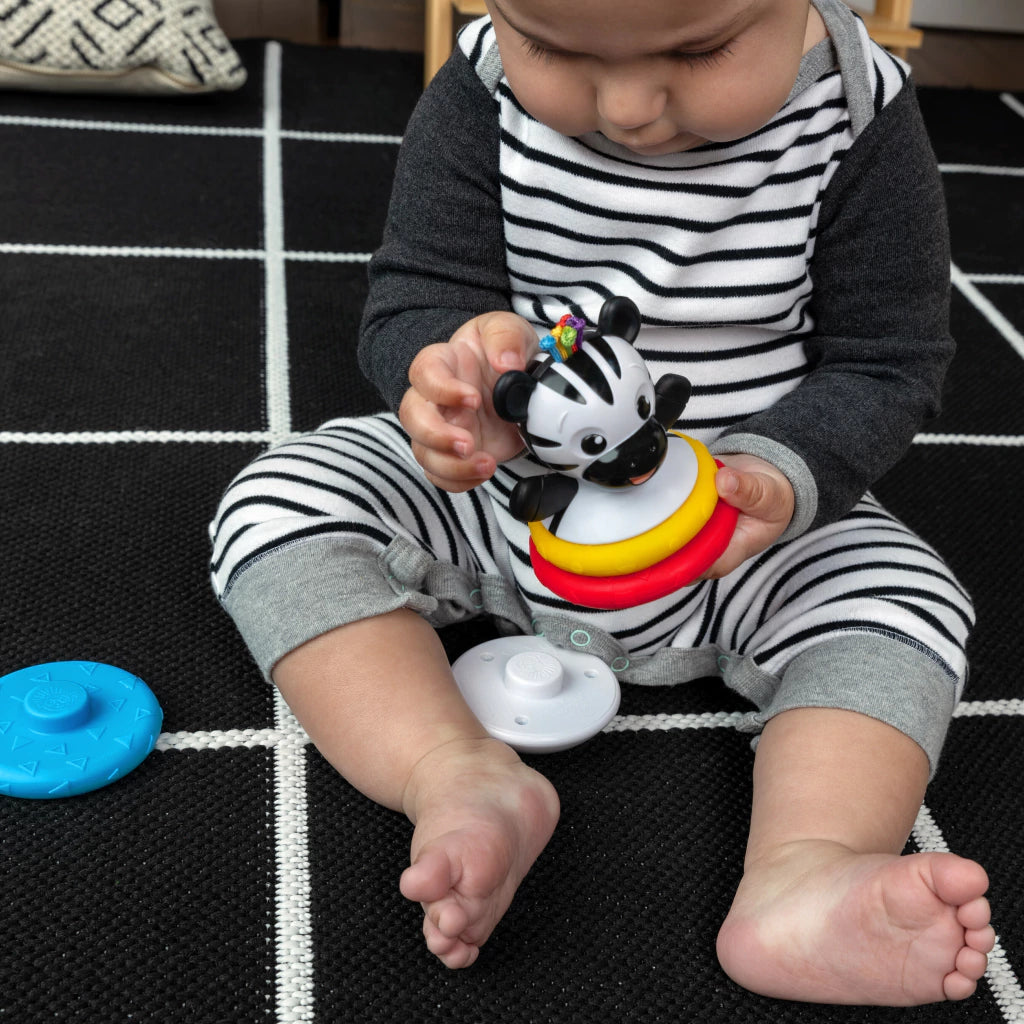 Mordedor y encaje Baby Einstein Zebra