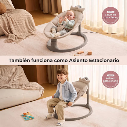 Silla Nido Mecedora Eléctrica 2 en 1