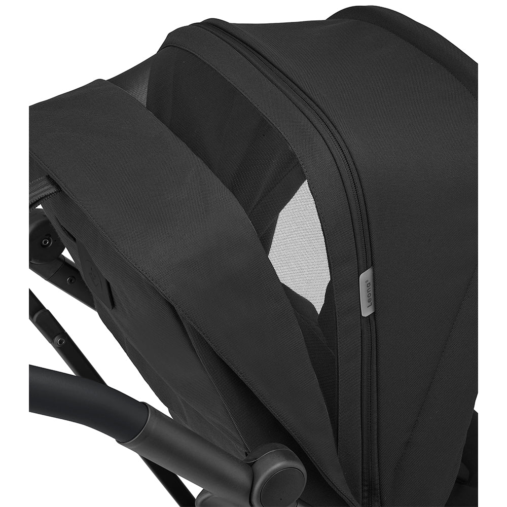 Coche Paseo Leona 2 Essential Negro