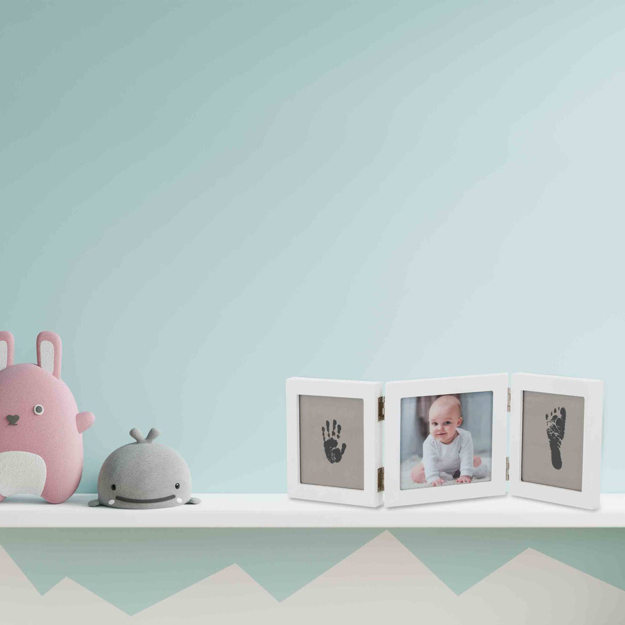 Marco Recuerdo Fotos y Huella Triple