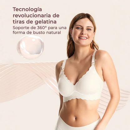 Sostén de lactancia Jelly Strip Nude