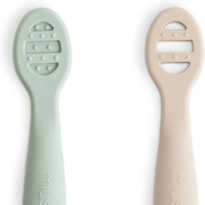 Pre cucharas para bebé Verde Sand