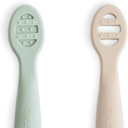 Pre cucharas para bebé Verde Sand