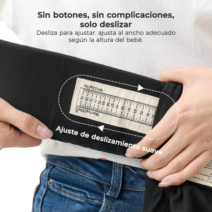 Portabebé Ergonómico WeeSnug Negro
