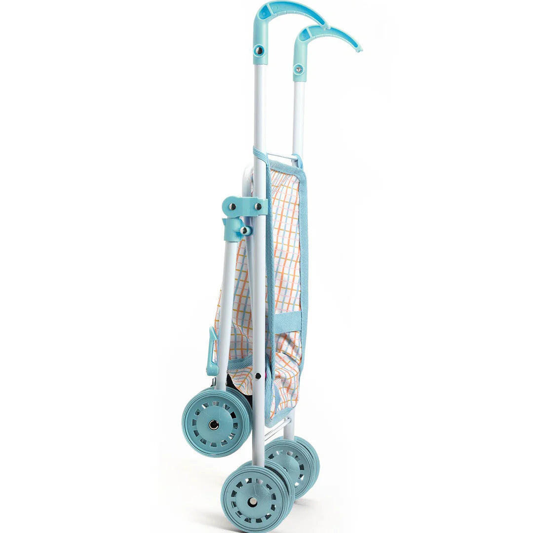 Coche para muñecas Celeste 44 cm