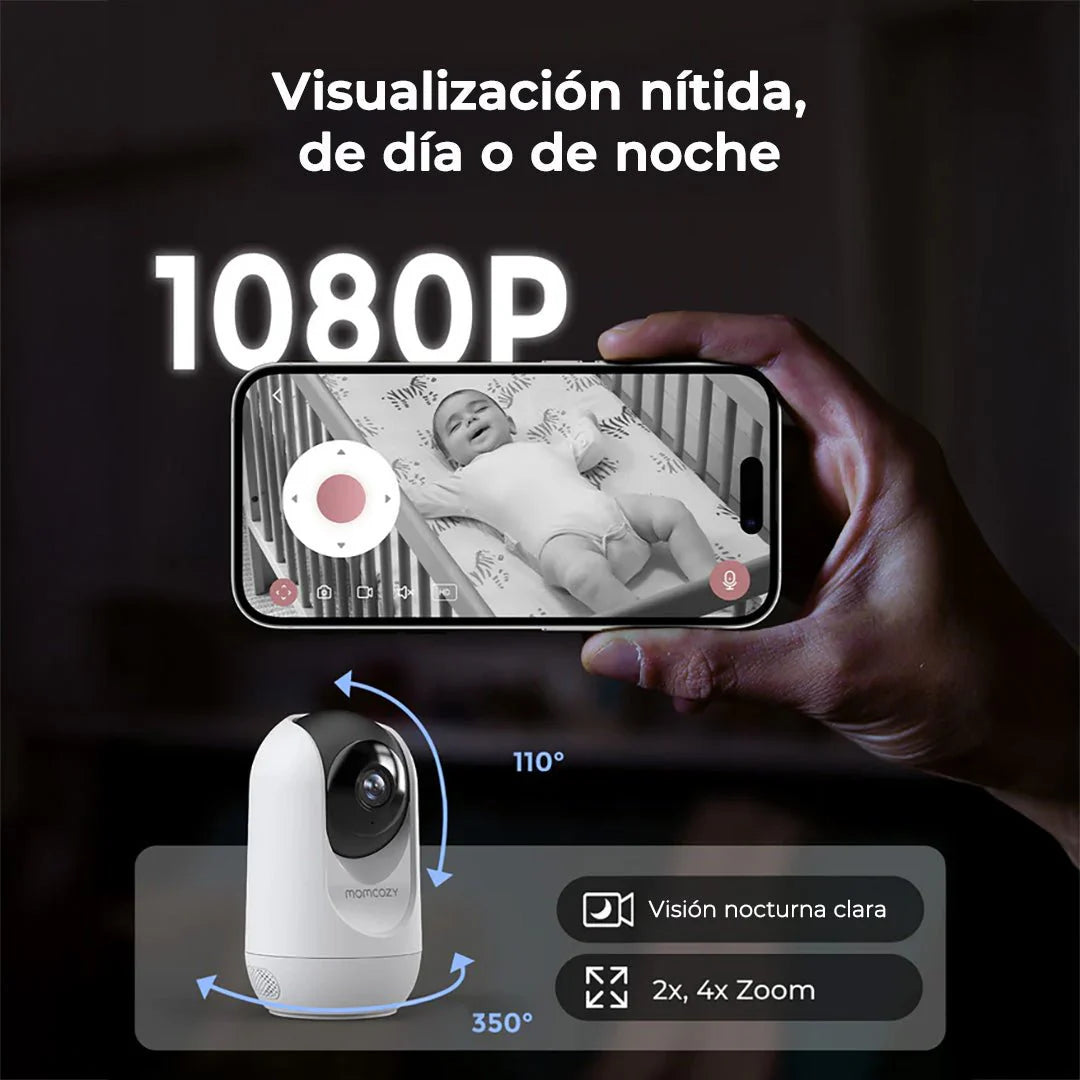 Cámara Adicional 1080p Full HD para Monitor de bebé BM04
