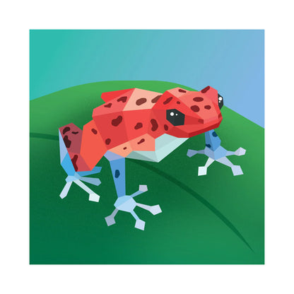 Paint by Stickers Animales de la selva