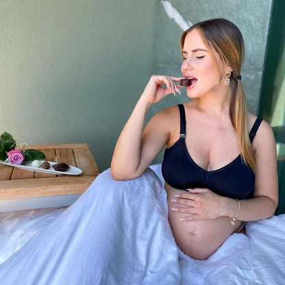 Sostén De Lactancia Seamless Bra Negro