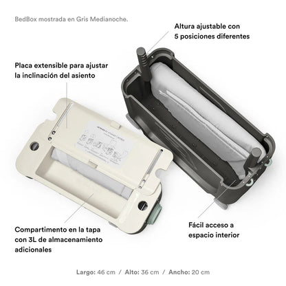 Maleta Cama Bedbox JetKids V4 Coral pink