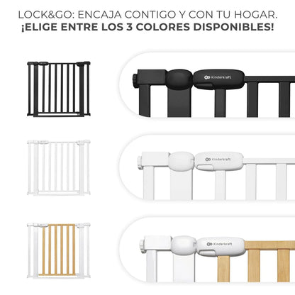 Puerta de Seguridad Lock & Go Negro