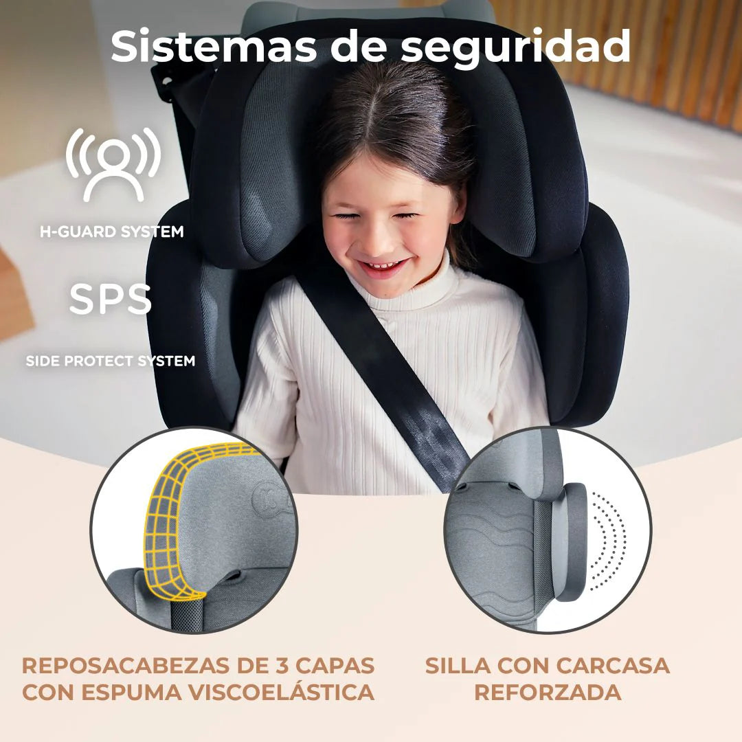 Silla de auto Butaca XPAND 2 i-Size Gris