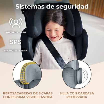 Silla de auto Butaca XPAND 2 i-Size Gris