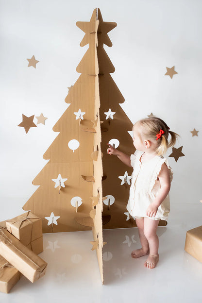 Árbol Navideño Grande de cartón