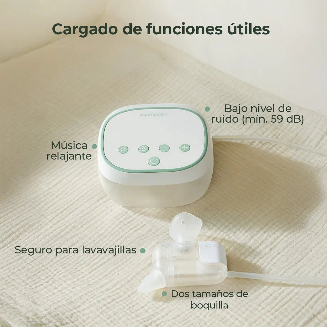 Aspirador Nasal Eléctrico 2 en 1 BreezyClear Pro™ Grado Hospitalario