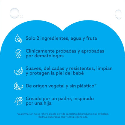 Caja Toallitas húmedas bio WaterWipes