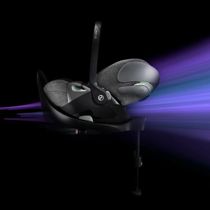 Silla de auto Cloud T + Base Giratoria T i-Size Sepia Black