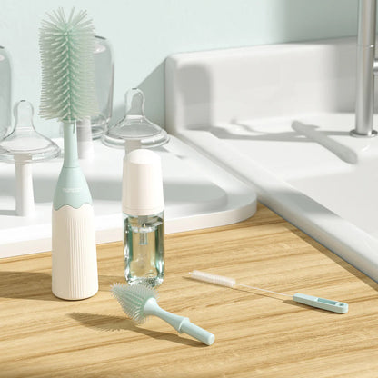 Kit Cepillos Limpia Mamaderas