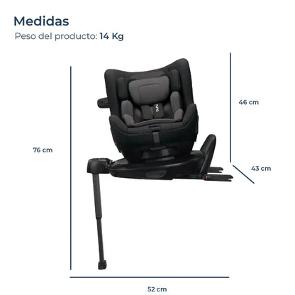 Silla de Auto Convertible Todl Next Caviar