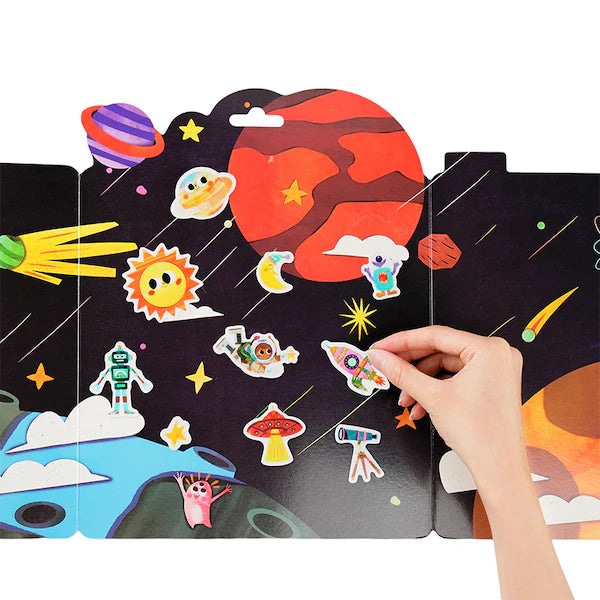 Stickers con gel Reutilizables El Espacio