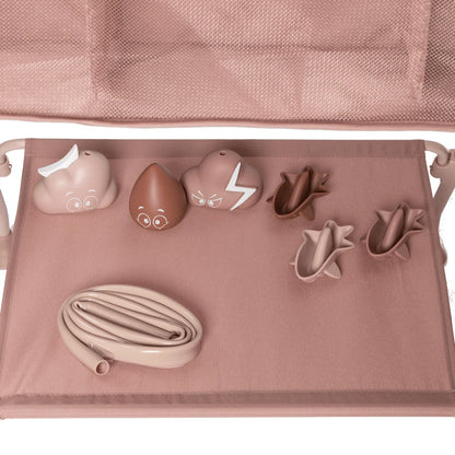 Bañera Pack de lujo con asiento Rosa