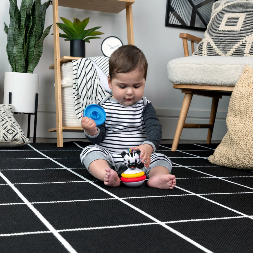 Mordedor y encaje Baby Einstein Zebra