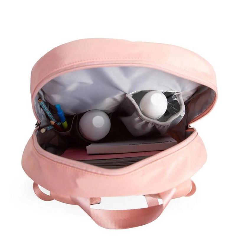 Mochila Escolar ABC Rosada