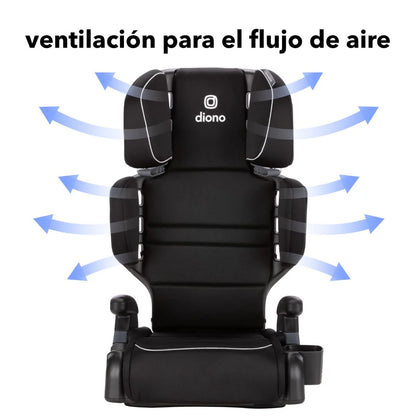 Butaca Connect3® RXT 2-in-1 High-Back Booster Black Storm