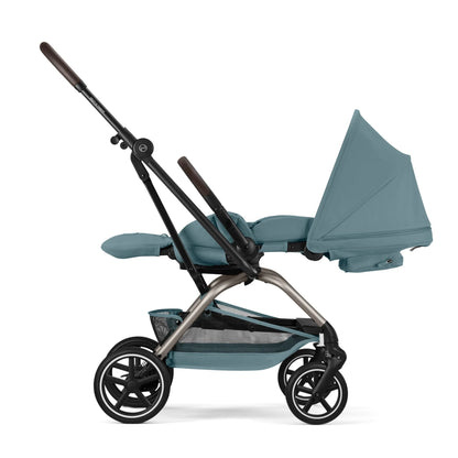 Coche Eezy S Twist +2 360° Stormy Blue TPE