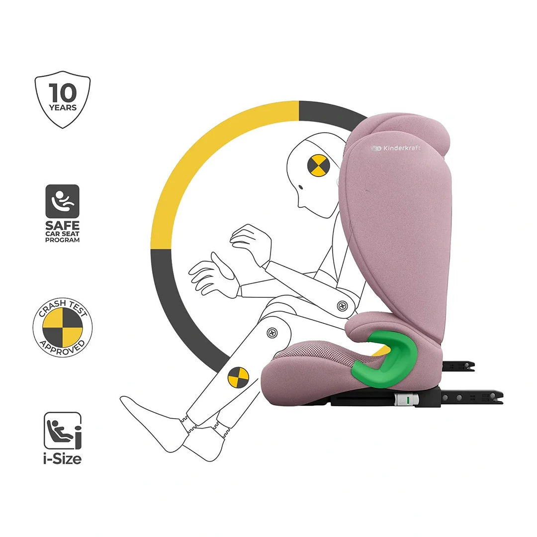 Silla de auto Butaca Junior 2 Plus i-Size Rosa