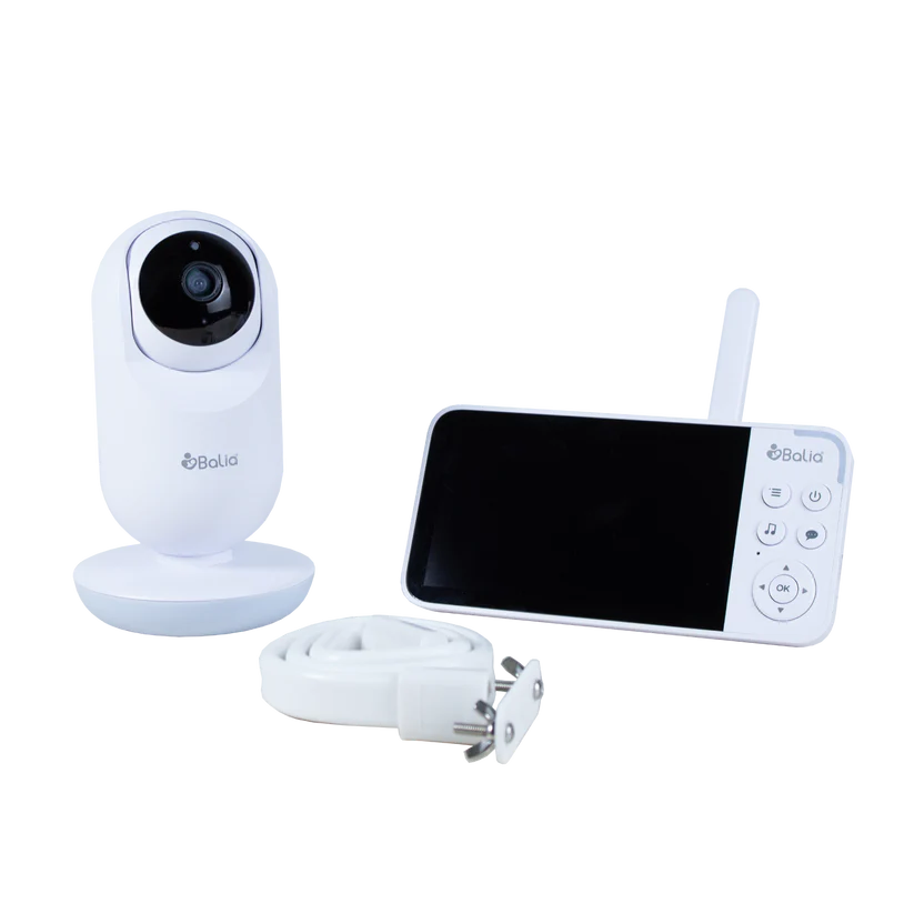 Monitor de Bebé con Cámara 360° y Visión Nocturna