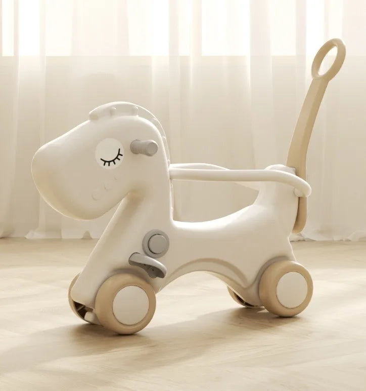 Pony 3 en 1 Blanco con Beige