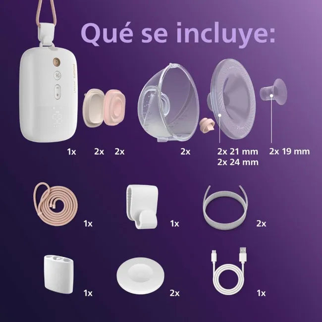 Extractor Eléctrico Doble Manos Libres Avent