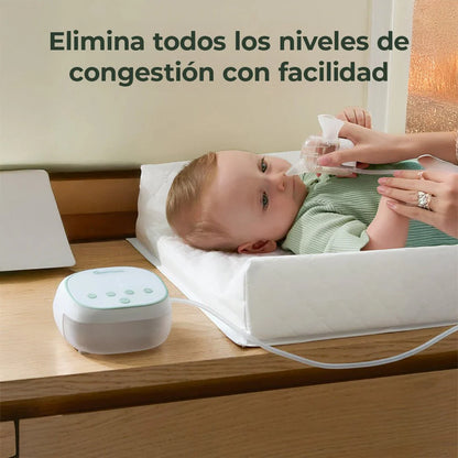 Aspirador Nasal Eléctrico 2 en 1 BreezyClear Pro™ Grado Hospitalario