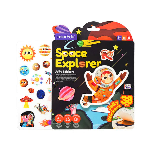 Stickers con gel Reutilizables El Espacio
