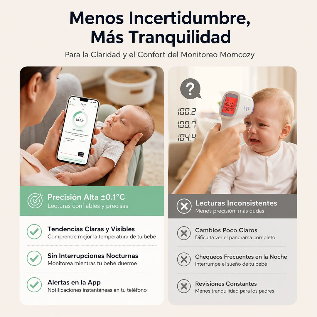 Termómetro Continuo Momcozy para Bebé