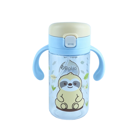 Botella antiderrame con bombilla Perezoso