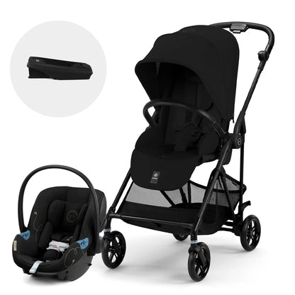 Combo Coche Orfeo + Aton G + Base Moon Black