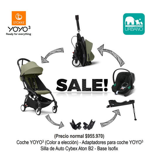 Combo Travel System Coche YOYO³