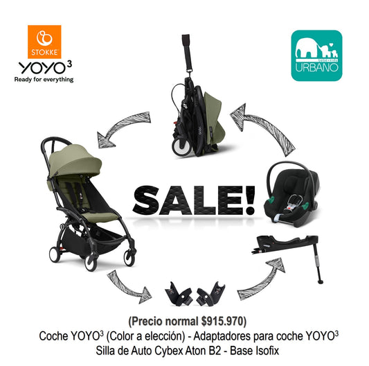 Combo Travel System Coche YOYO³