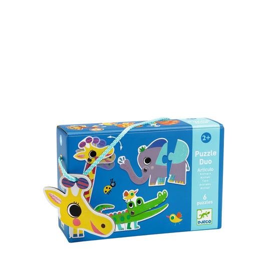 Puzzle duo animales articulados