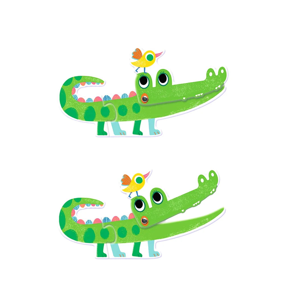 Puzzle duo animales articulados